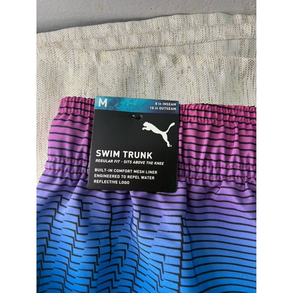 NWT  puma, swim trunks, size medium - Picture 4 of 4